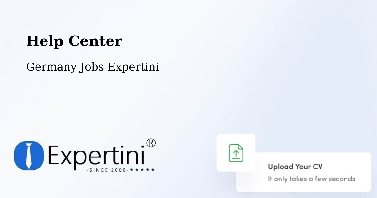 Help Center – Colditz - Germany Jobs Expertini